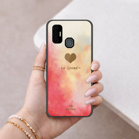 Tecno Spark 7T Cover - Onation Heart Series - HQ Premium Shine Durable Shatterproof Case