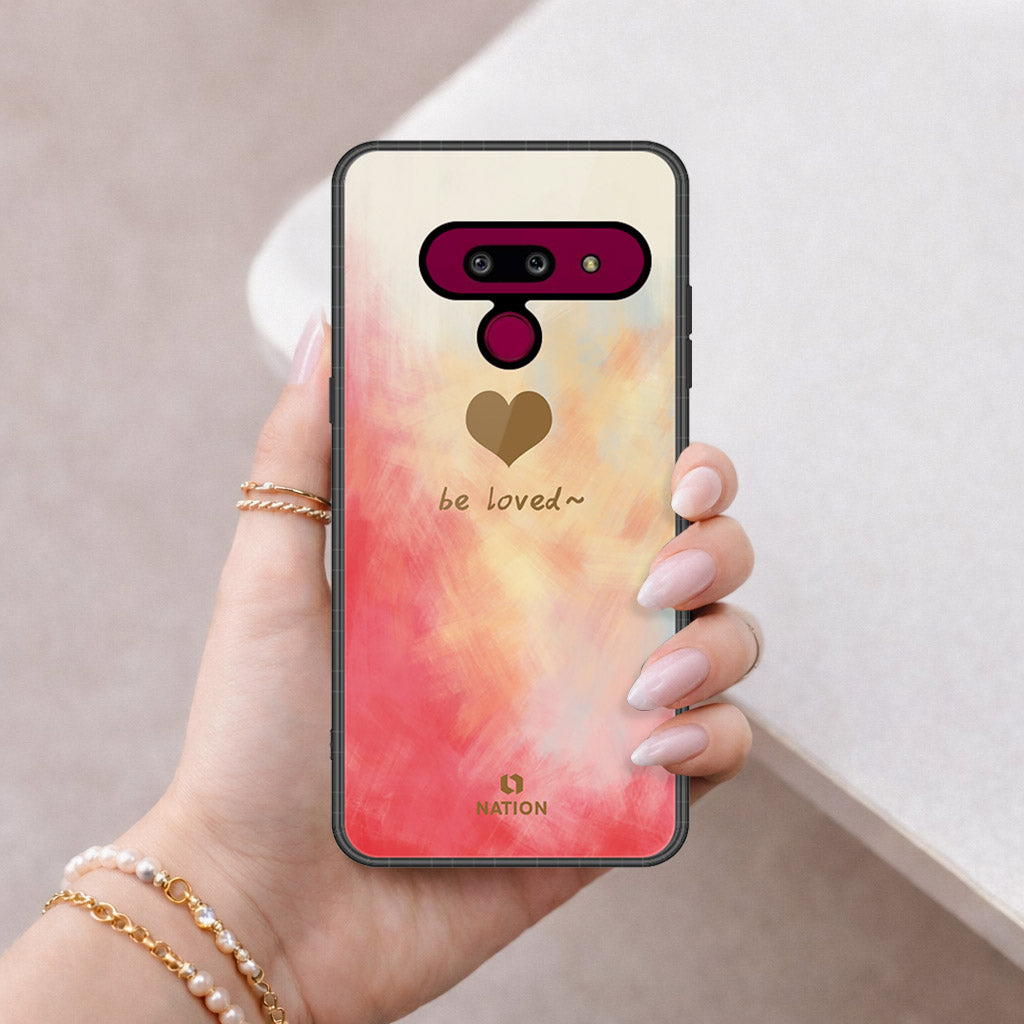 LG G8 ThinQ Cover - Onation Heart Series - HQ Premium Shine Durable Shatterproof Case