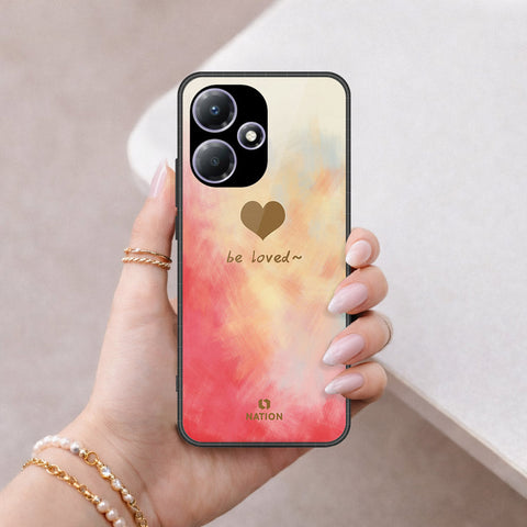 Infinix Hot 30 Play Cover - Onation Heart Series - HQ Premium Shine Durable Shatterproof Case
