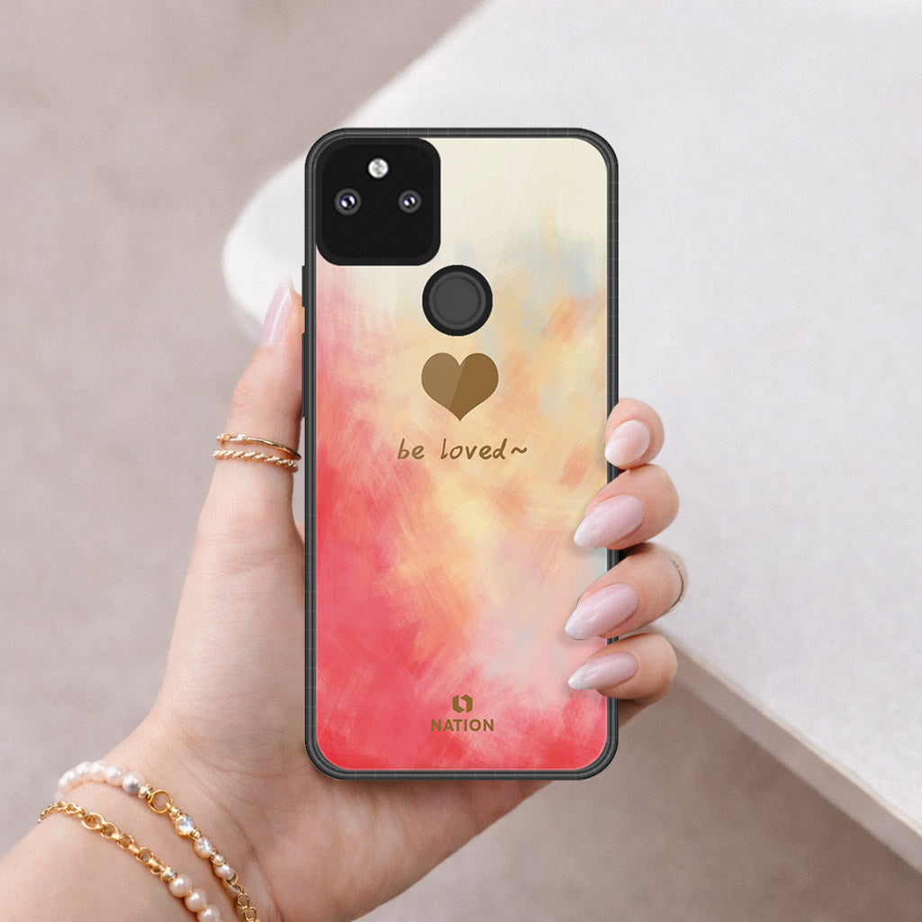 Google Pixel 5a 5G Cover - Onation Heart Series - HQ Premium Shine Durable Shatterproof Case