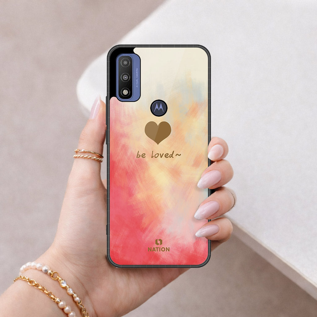 Motorola G Pure 2021 Cover - Onation Heart Series - HQ Premium Shine Durable Shatterproof Case