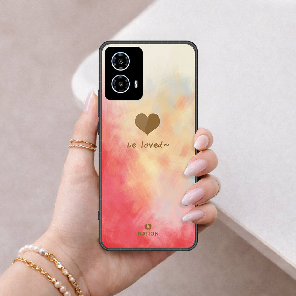 Motorola Moto G35 Cover - Onation Heart Series - HQ Premium Shine Durable Shatterproof Case