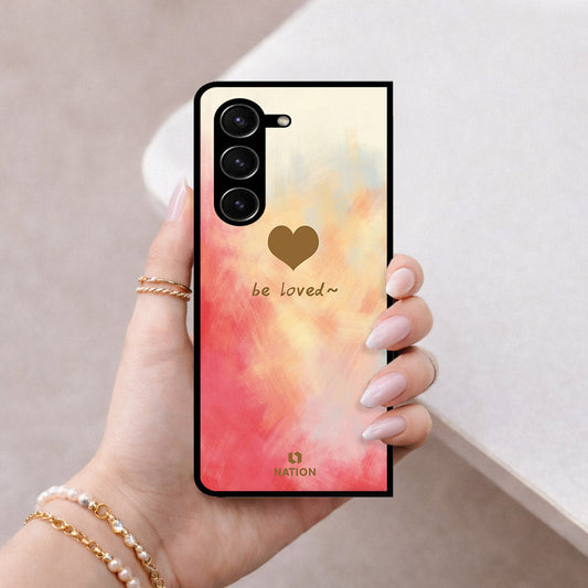 Samsung Galaxy Z Fold 5 5G Cover - Onation Heart Series - HQ Premium Shine Durable Shatterproof Case