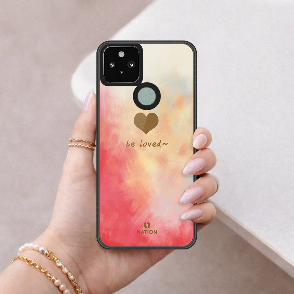 Google Pixel 5 XL Cover - Onation Heart Series - HQ Premium Shine Durable Shatterproof Case