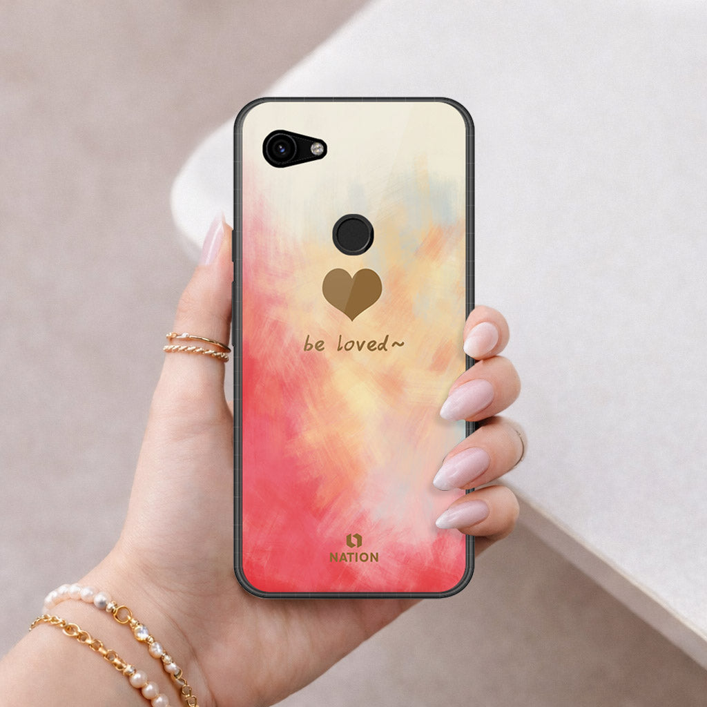 Google Pixel 3a XL Cover - Onation Heart Series - HQ Premium Shine Durable Shatterproof Case