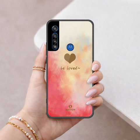 Motorola One Macro Cover - Onation Heart Series - HQ Premium Shine Durable Shatterproof Case