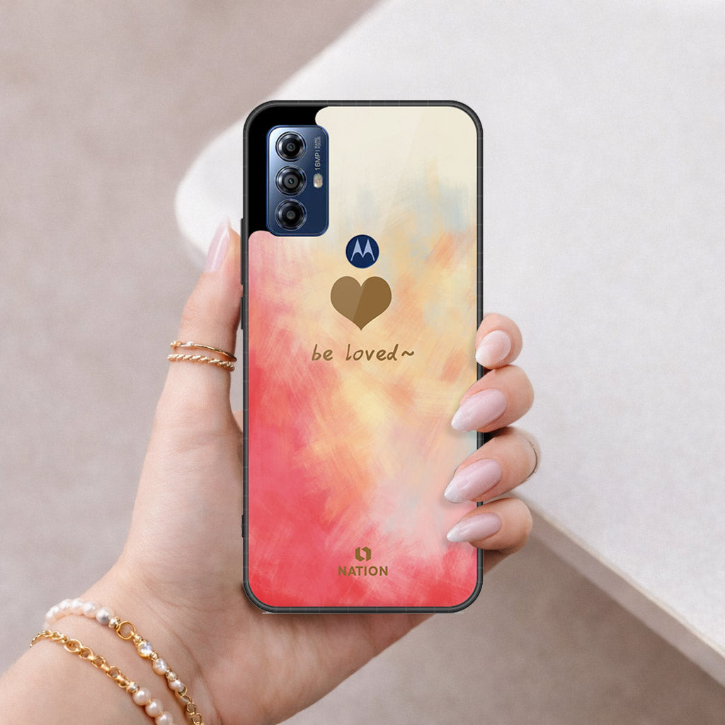 Motorola G Pure 2022 Cover - Onation Heart Series - HQ Premium Shine Durable Shatterproof Case