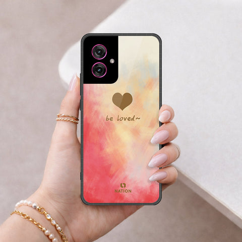 Motorola Moto G55 Cover - Onation Heart Series - HQ Premium Shine Durable Shatterproof Case