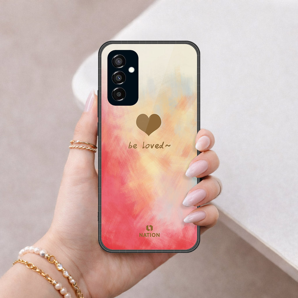 Samsung Galaxy F23 Cover - Onation Heart Series - HQ Premium Shine Durable Shatterproof Case