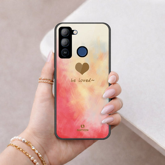 Tecno Pop 5 Pro Cover - Onation Heart Series - HQ Premium Shine Durable Shatterproof Case
