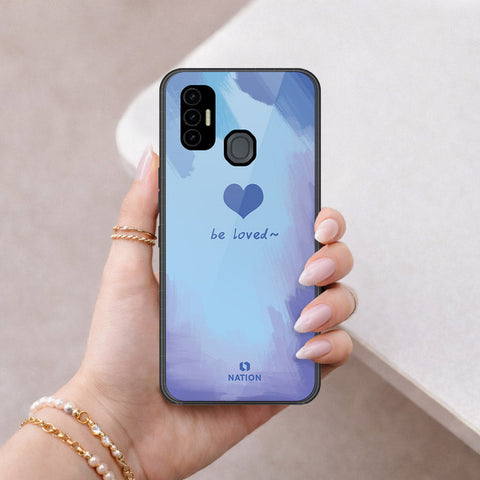 Tecno Spark 7 Cover - Onation Heart Series - HQ Premium Shine Durable Shatterproof Case