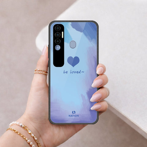 Tecno Spark 7 Pro Cover - Onation Heart Series - HQ Premium Shine Durable Shatterproof Case