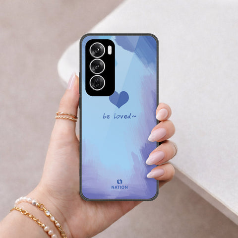 Oppo Reno 12 Cover - Onation Heart Series - HQ Premium Shine Durable Shatterproof Case