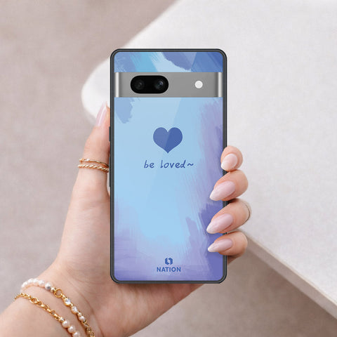 Google Pixel 7a Cover - Onation Heart Series - HQ Ultra Shine Premium Infinity Glass Soft Silicon Borders Case