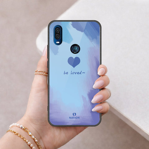 Motorola One Vision Cover - Onation Heart Series - HQ Premium Shine Durable Shatterproof Case