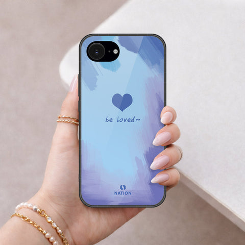 iPhone 16e Cover - Onation Heart Series - HQ Ultra Shine Premium Infinity Glass Soft Silicon Borders Case