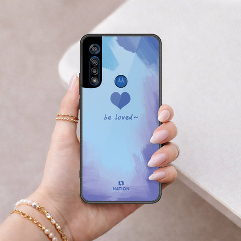 Motorola One Macro Cover - Onation Heart Series - HQ Premium Shine Durable Shatterproof Case
