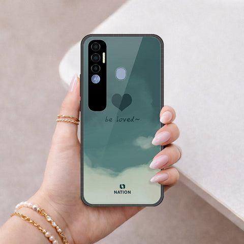 Tecno Spark 7 Pro Cover - Onation Heart Series - HQ Premium Shine Durable Shatterproof Case