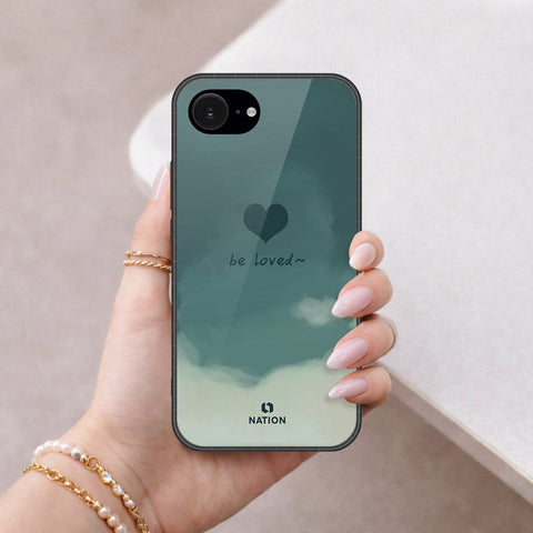 iPhone 16e Cover - Onation Heart Series - HQ Ultra Shine Premium Infinity Glass Soft Silicon Borders Case
