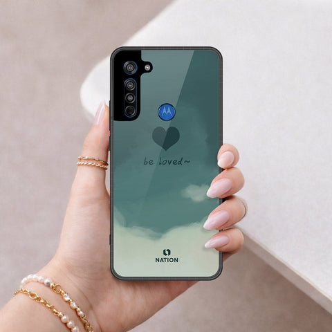Motorola Moto G8 Cover - Onation Heart Series - HQ Premium Shine Durable Shatterproof Case
