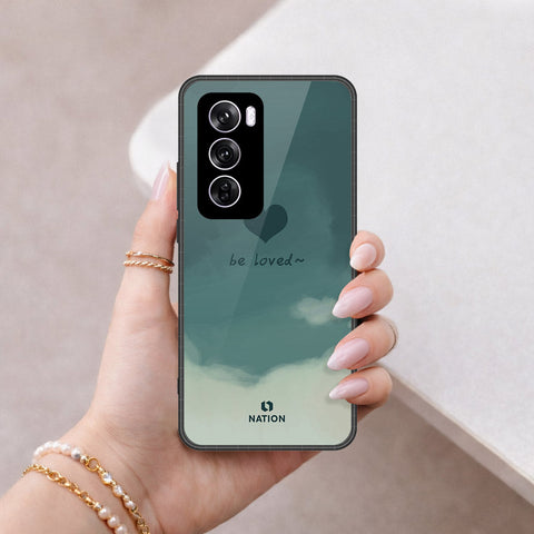 Oppo Reno 12 Pro Cover - Onation Heart Series - HQ Premium Shine Durable Shatterproof Case