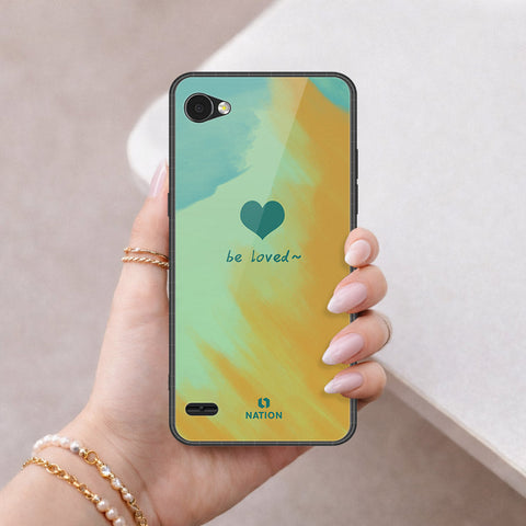 LG Q6 Plus Cover - Onation Heart Series - HQ Premium Shine Durable Shatterproof Case