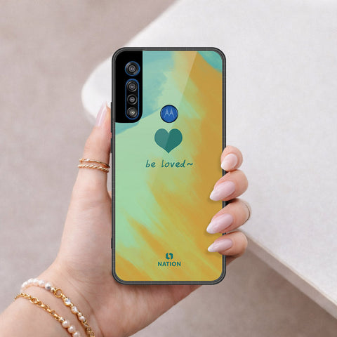 Motorola One Macro Cover - Onation Heart Series - HQ Premium Shine Durable Shatterproof Case