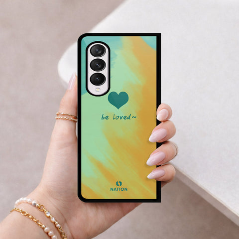 Samsung Galaxy Z Fold 4 5G Cover - Onation Heart Series - HQ Premium Shine Durable Shatterproof Case