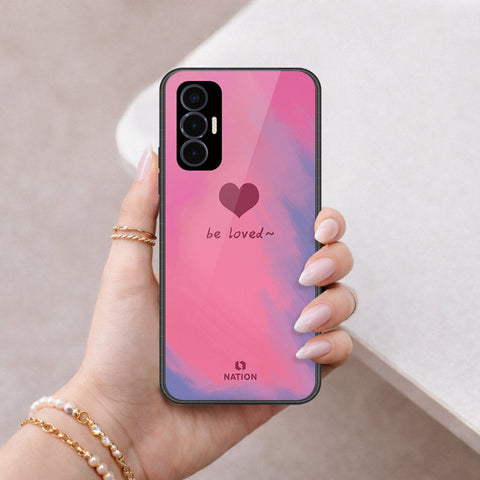 Tecno Pova 3 Cover - Onation Heart Series - HQ Premium Shine Durable Shatterproof Case