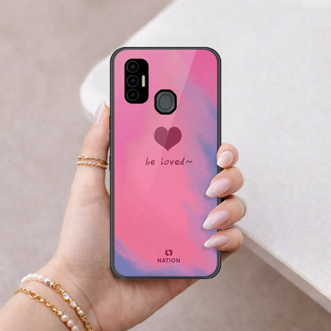Tecno Spark 7 Cover - Onation Heart Series - HQ Premium Shine Durable Shatterproof Case