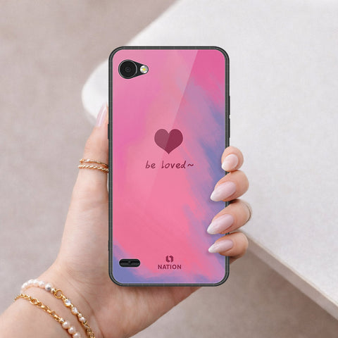 LG Q6 Plus Cover - Onation Heart Series - HQ Premium Shine Durable Shatterproof Case