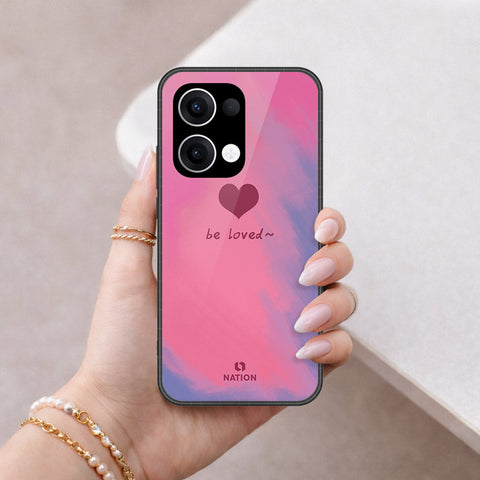 Oppo Reno 13 Cover - Onation Heart Series - HQ Premium Shine Durable Shatterproof Case