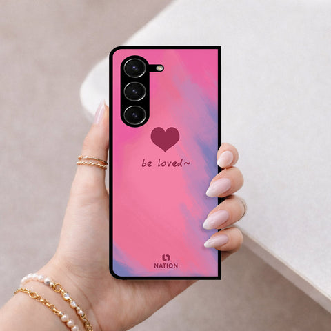 Samsung Galaxy Z Fold 5 5G Cover - Onation Heart Series - HQ Premium Shine Durable Shatterproof Case