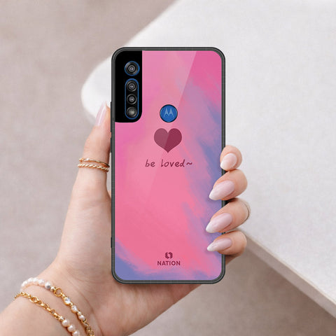 Motorola One Macro Cover - Onation Heart Series - HQ Premium Shine Durable Shatterproof Case