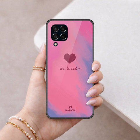 Samsung Galaxy F12 Cover - Onation Heart Series - HQ Premium Shine Durable Shatterproof Case