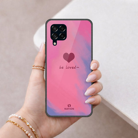 Samsung Galaxy M53 Cover - Onation Heart Series - HQ Premium Shine Durable Shatterproof Case