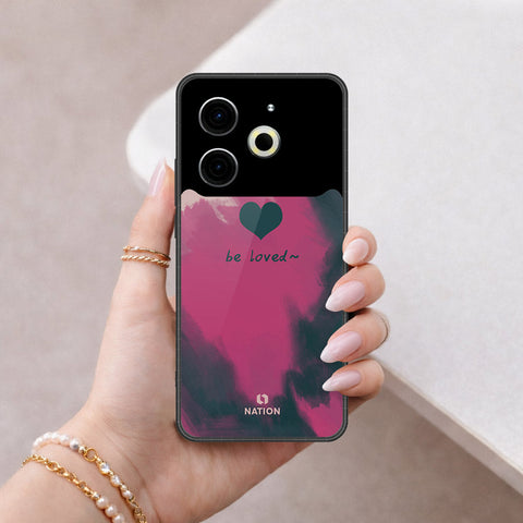 Tecno Pova 6 Neo Cover - Onation Heart Series - HQ Premium Shine Durable Shatterproof Case