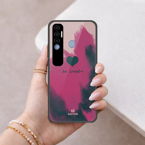 Tecno Spark 7 Pro Cover - Onation Heart Series - HQ Premium Shine Durable Shatterproof Case