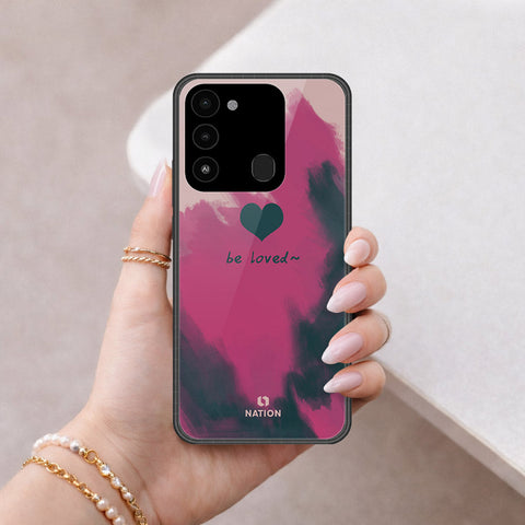 Tecno Spark Go 2022 Cover - Onation Heart Series - HQ Premium Shine Durable Shatterproof Case