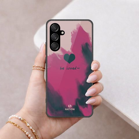 Samsung Galaxy M35 Cover - Onation Heart Series - HQ Premium Shine Durable Shatterproof Case