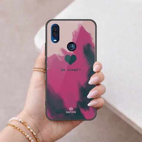Motorola One Vision Cover - Onation Heart Series - HQ Premium Shine Durable Shatterproof Case
