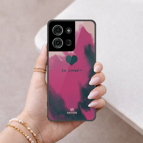 Motorola Moto G75 Cover - Onation Heart Series - HQ Premium Shine Durable Shatterproof Case