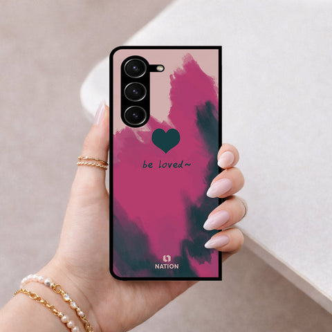 Samsung Galaxy Z Fold 5 5G Cover - Onation Heart Series - HQ Premium Shine Durable Shatterproof Case