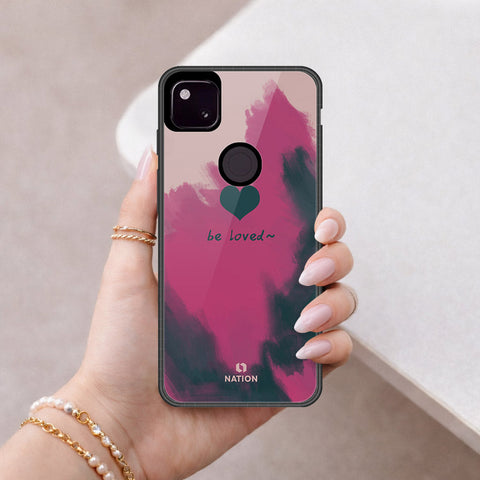 Google Pixel 4a 4G Cover - Onation Heart Series - HQ Premium Shine Durable Shatterproof Case