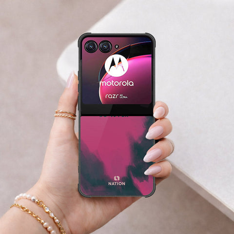 Motorola Razr 40 Ultra Cover - Onation Heart Series - HQ Premium Shine Durable Shatterproof Case