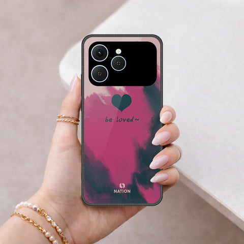 Tecno Spark 40 Cover - Onation Heart Series - HQ Premium Shine Durable Shatterproof Case