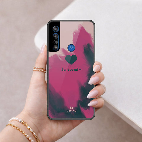 Motorola One Macro Cover - Onation Heart Series - HQ Premium Shine Durable Shatterproof Case