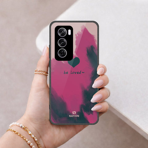 Oppo Reno 12 Pro Cover - Onation Heart Series - HQ Premium Shine Durable Shatterproof Case
