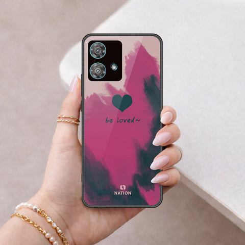 Motorola Edge 40 Neo Cover - Onation Heart Series - HQ Premium Shine Durable Shatterproof Case