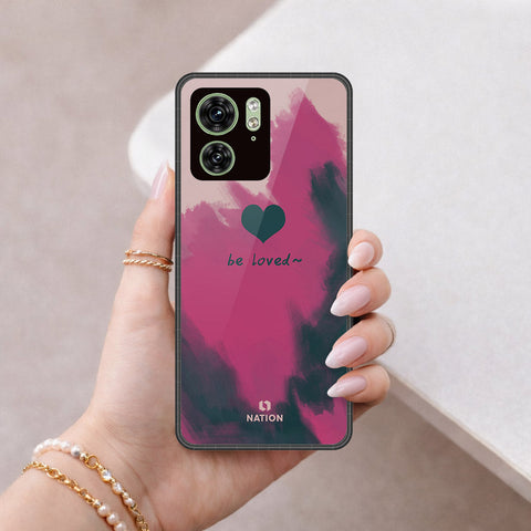 Motorola Edge 40 Cover - Onation Heart Series - HQ Premium Shine Durable Shatterproof Case